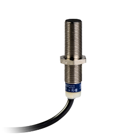 TES Electric Inductive Proximity Metal Barrel Sensor; 12mm; Embeddable; 24-240VAC/DC; NO; 2-Wire AC/DC; 2m Potted Cable